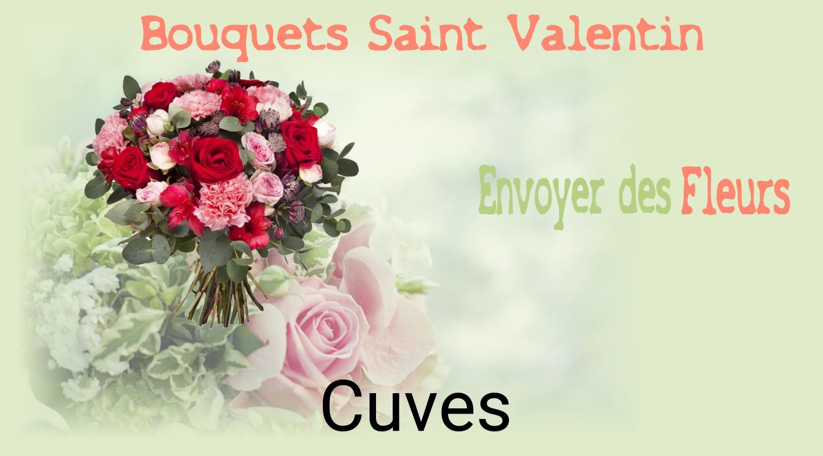 Roses de Saint-Valentin livrées à Cuves